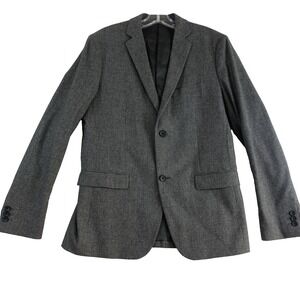 Theory Blazer Jacket Men's Sz 40 Houndstooth Office Work Everyday